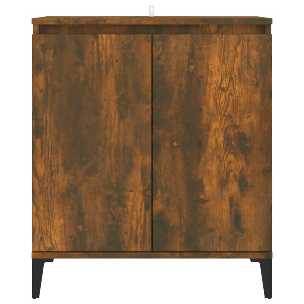Sideboard Smoked Oak 60x35x70 cm Engineered Wood
