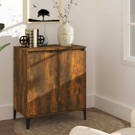 Sideboard Smoked Oak 60x35x70 cm Engineered Wood