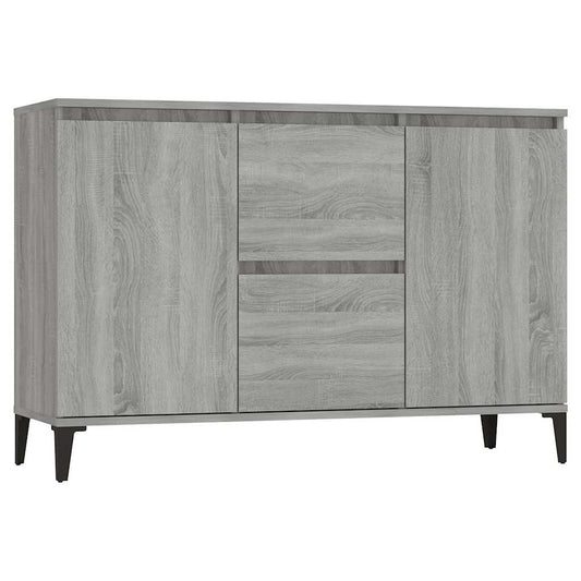 Sideboard Grey Sonoma 102x35x70 cm Engineered Wood