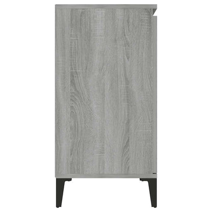 Sideboard Grey Sonoma 102x35x70 cm Engineered Wood