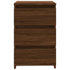 Bed Cabinet Brown Oak 40x35x62.5 cm Engineered Wood