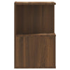 Bedside Cabinet Brown Oak 35x35x55 cm Engineered Wood