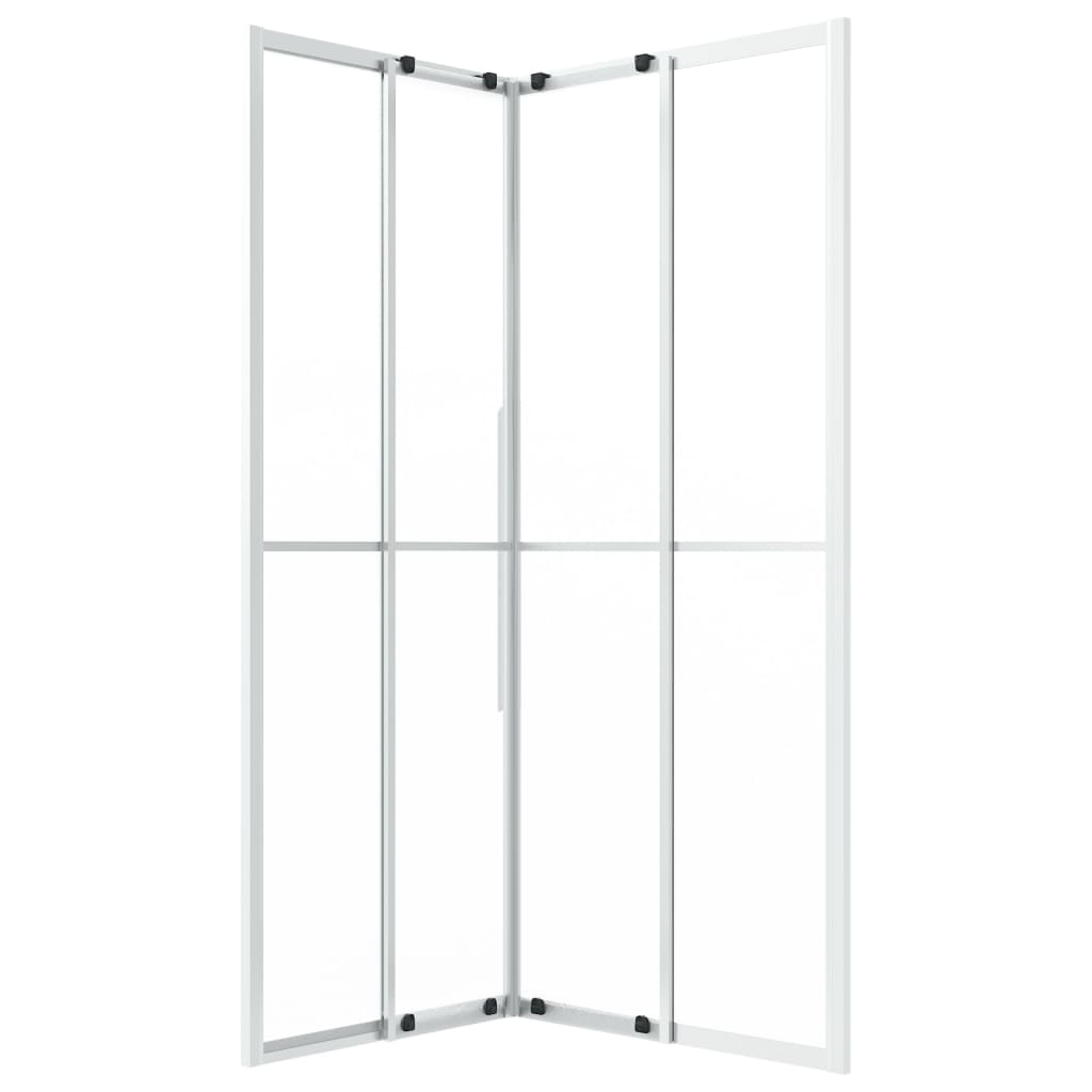 Shower Cabin Frosted ESG 90x70x180 cm