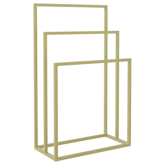 Towel Rack | Gold | Iron | 48 x 24 x 79 cm | Towel Rack | Rectangular