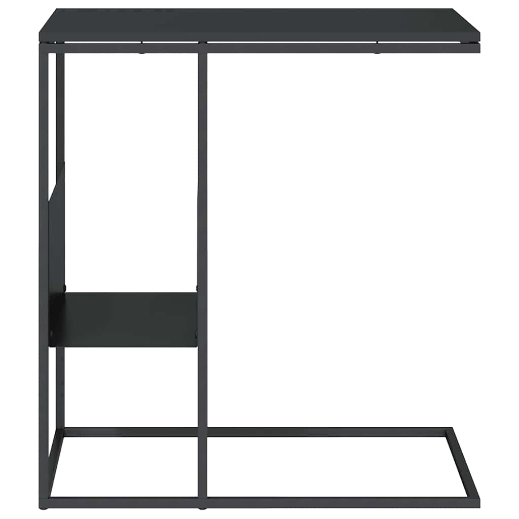 Side Table | Black | Engineered wood, iron | Medium | Side Table