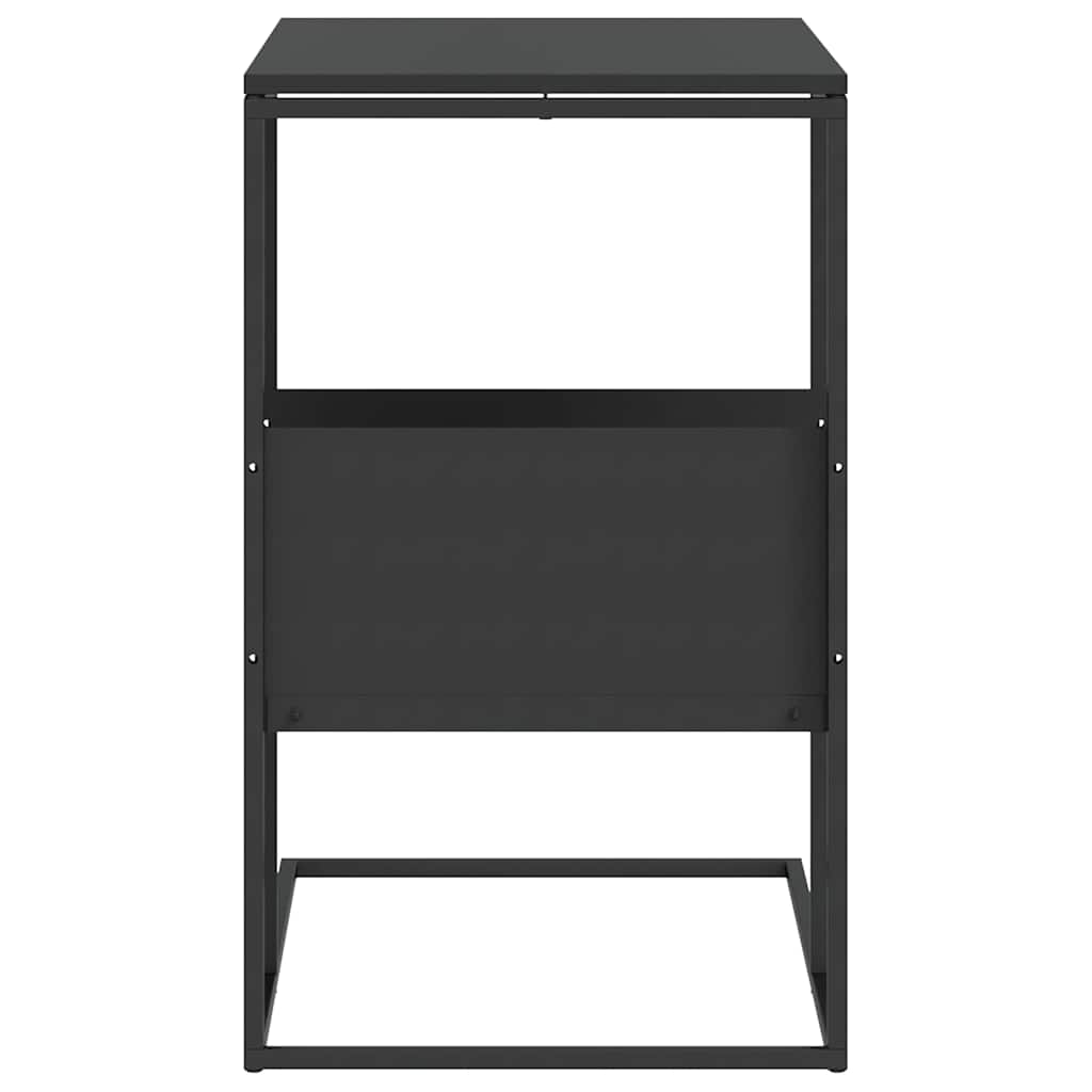 Side Table | Black | Engineered wood, iron | Medium | Side Table