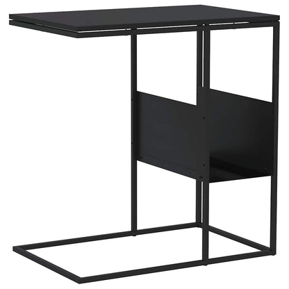 Side Table | Black | Engineered wood, iron | Medium | Side Table