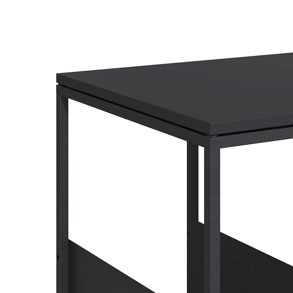 Side Table | Black | Engineered wood, iron | Medium | Side Table