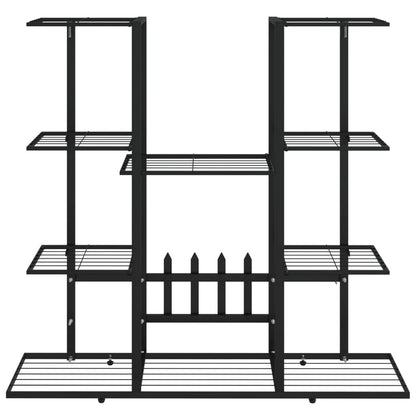 Flower Stand Black Iron Standard Flower Stand Rectangular