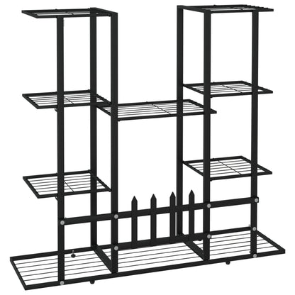 Flower Stand Black Iron Standard Flower Stand Rectangular