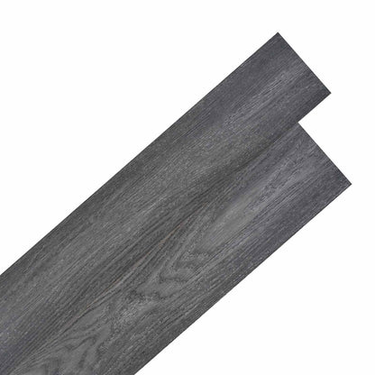 Flooring Planks 18 pcs Black and White 2.51 m² PVC
