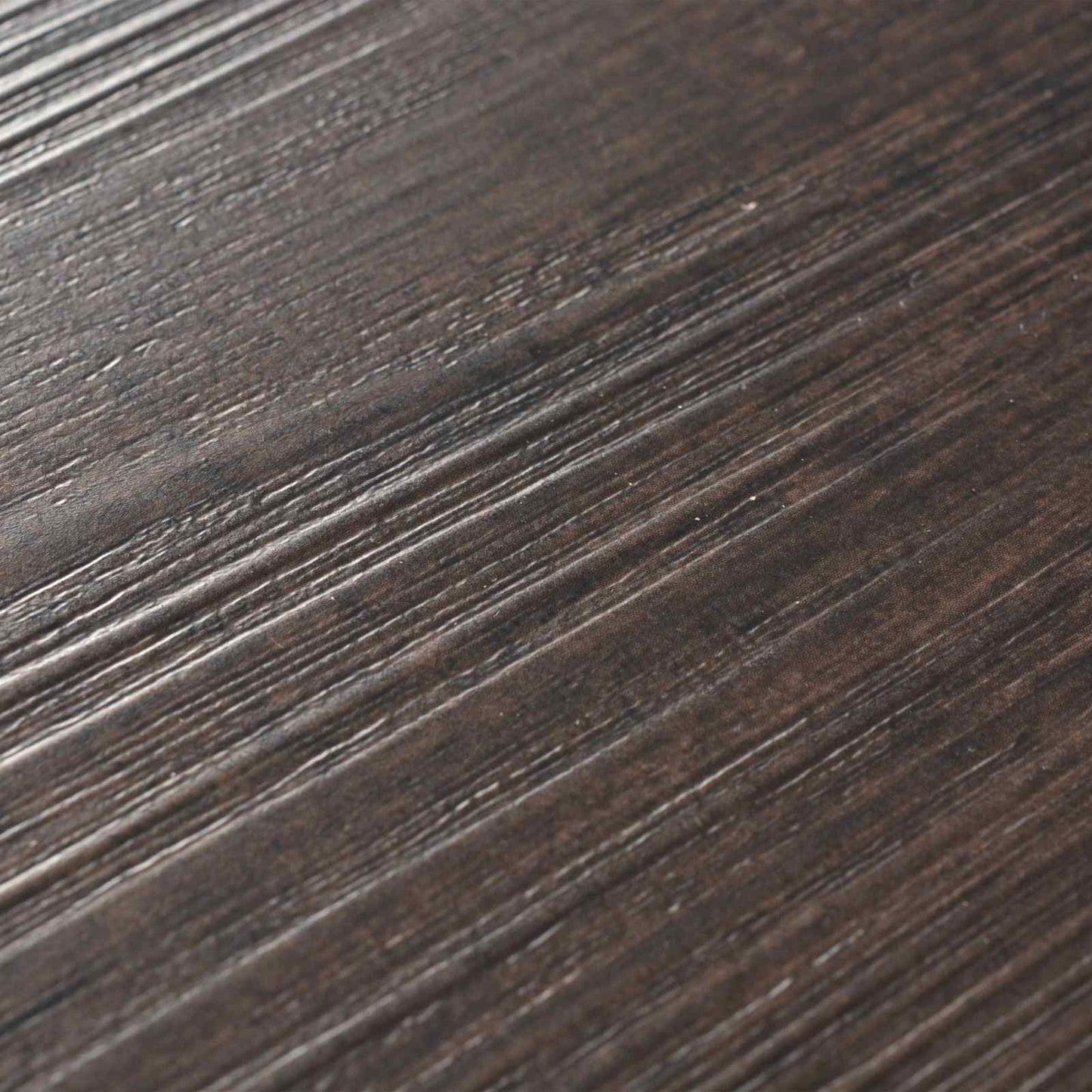 Flooring Planks 18 pcs Dark Brown 2.51 m² PVC