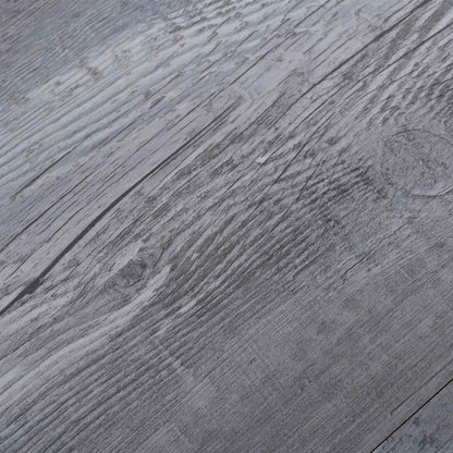 Flooring Planks 2.51 m² 18 pcs PVC Matte wood grey