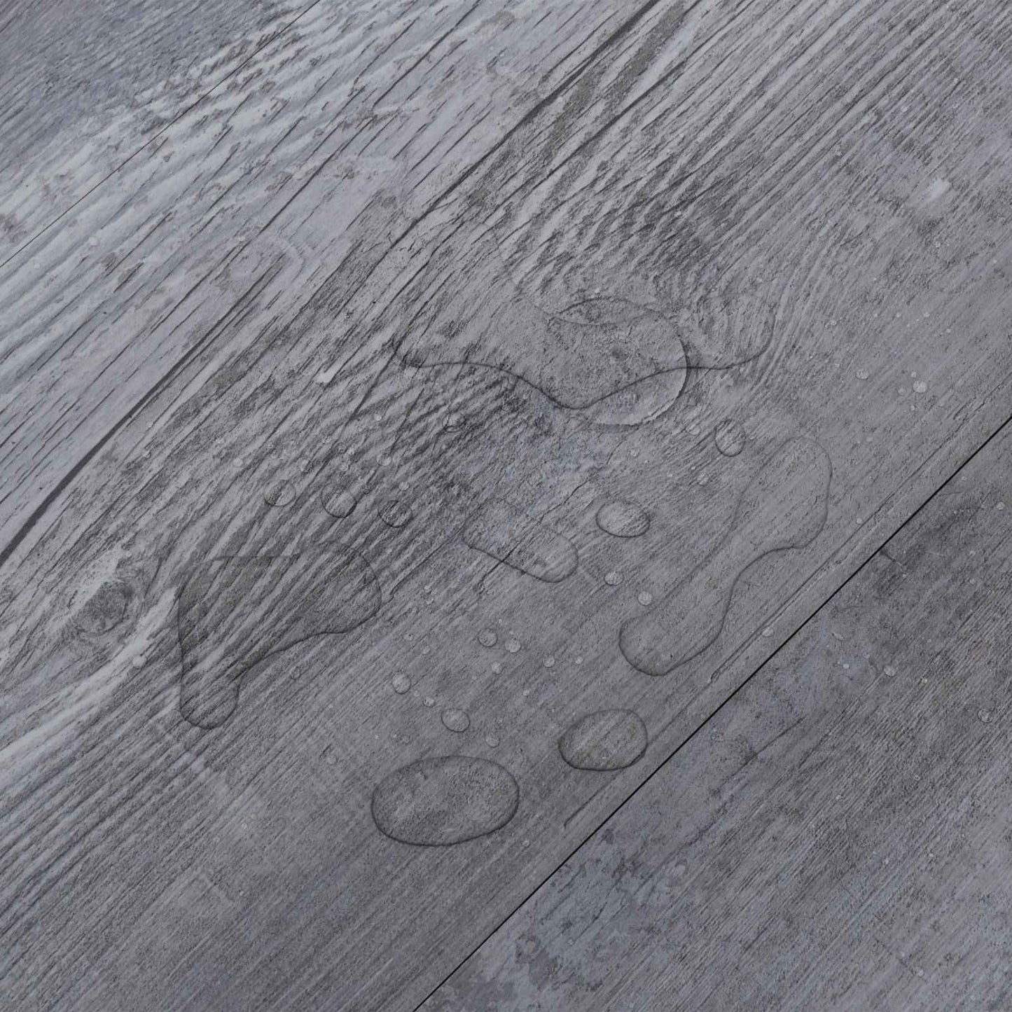 Flooring Planks 2.51 m² 18 pcs PVC Matte wood grey