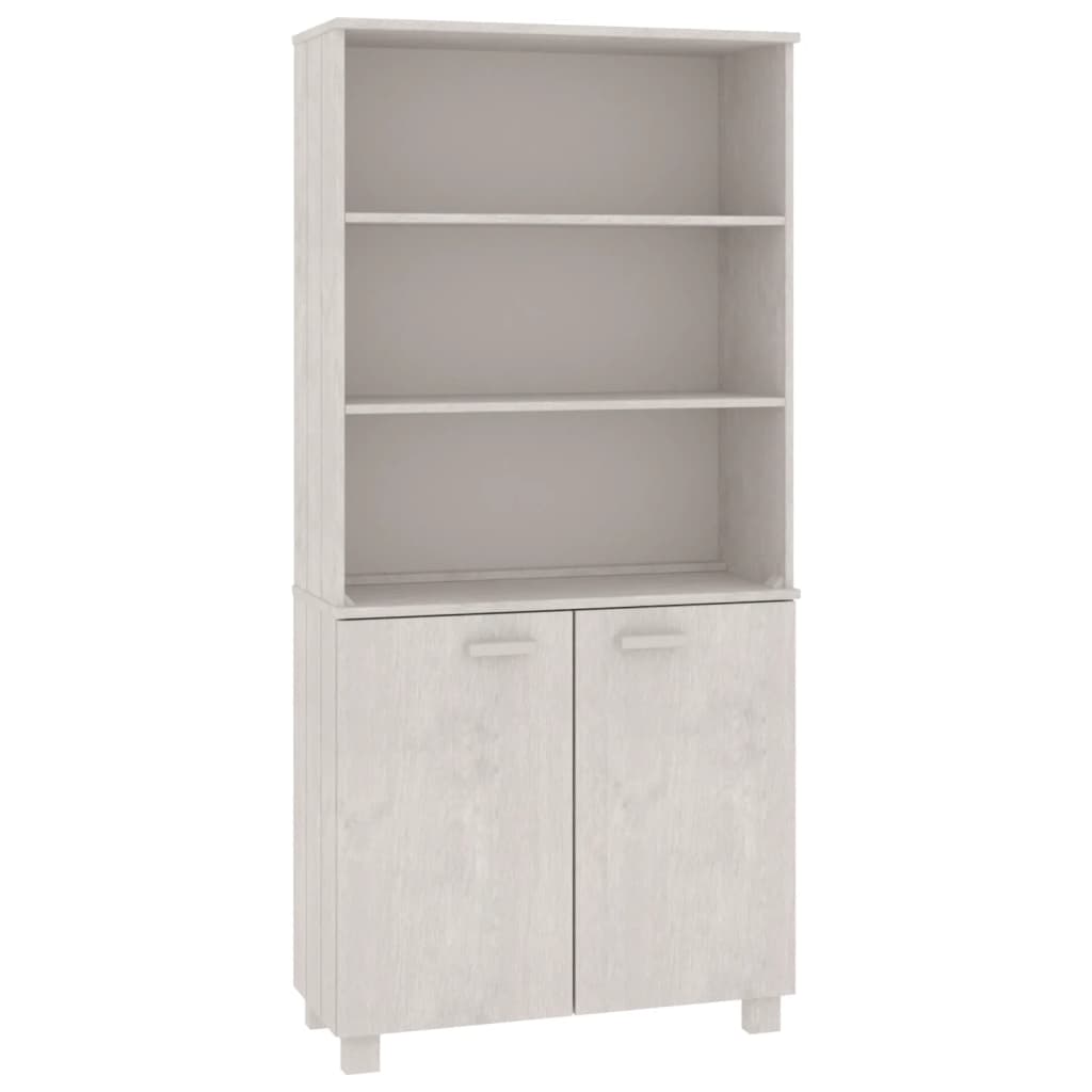 Highboard HAMAR Solid Wood Pine White