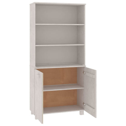 Highboard HAMAR Solid Wood Pine White