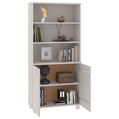 Highboard HAMAR Solid Wood Pine White