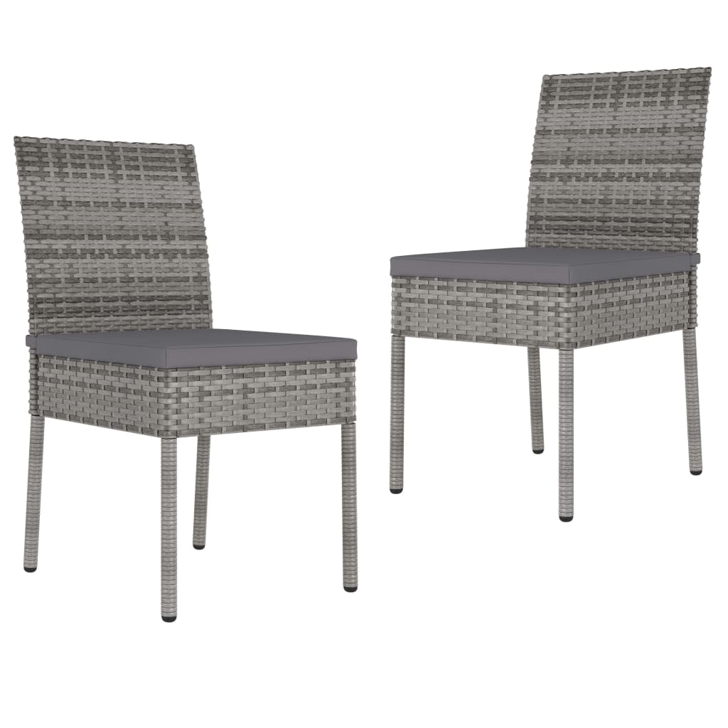 Outdoor Dining Set | Grey and black