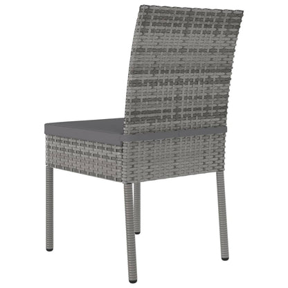 Outdoor Dining Set | Grey and black