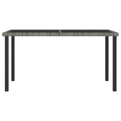 Outdoor Dining Set | Grey and black