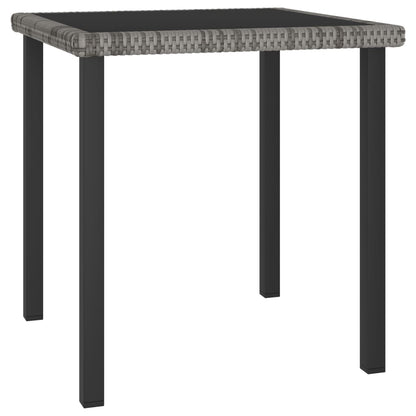 Outdoor Dining Set | Grey and Black
