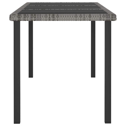 Outdoor Dining Set | Grey and Black