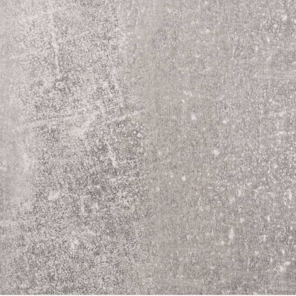 Shoe Cabinet Concrete Grey 59x17x169 cm Engineered Wood