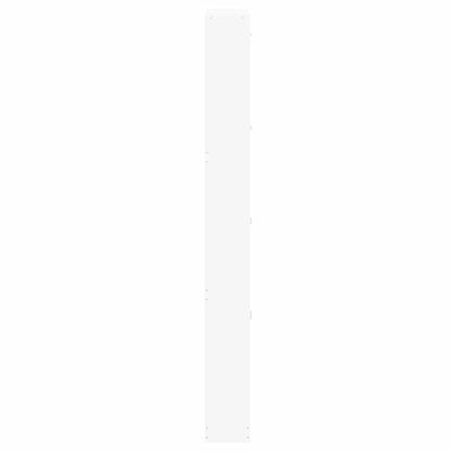 Shoe Cabinet White 59x17x150 cm Engineered Wood