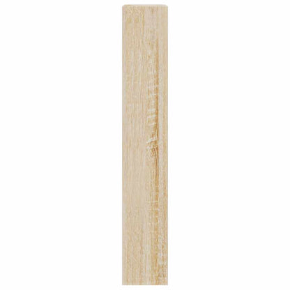 Shoe Cabinet Sonoma Oak 63x24x147 cm Engineered Wood