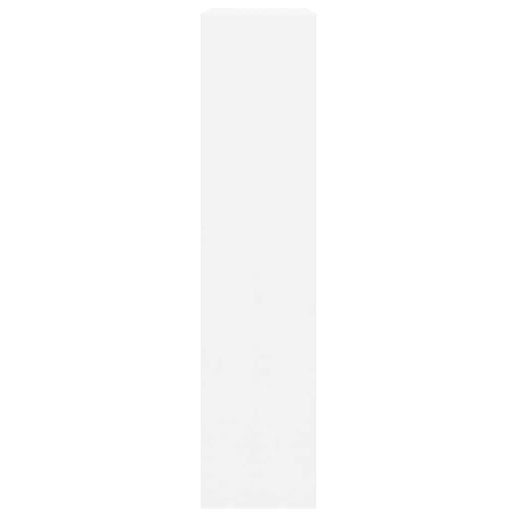 Shoe Cabinet White 63x24x103 cm Engineered Wood
