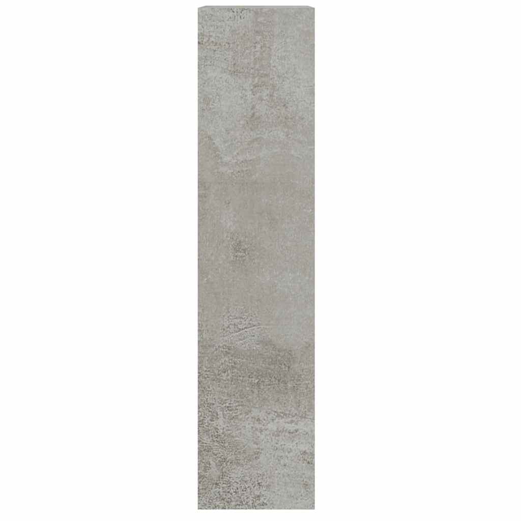 Shoe Cabinet Concrete Grey 63x24x103 cm Engineered Wood