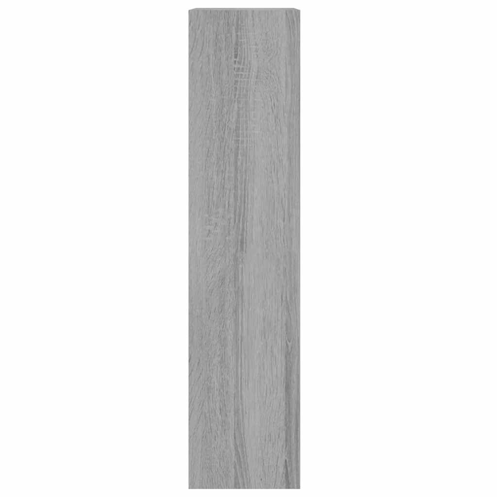 Shoe Cabinet Grey Sonoma 63x24x103 cm Engineered Wood
