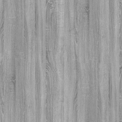 Sideboard with 4 Drawers 60x30.5x71 cm Grey Sonoma