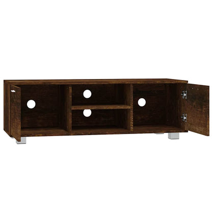TV Cabinet Smoked Oak 120x40.5x35 cm Engineered Wood