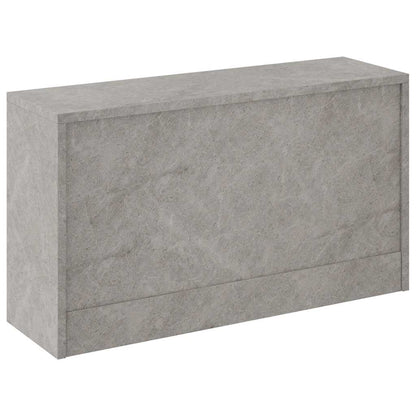 Shoe Bench Concrete Grey 80x24x45 cm Engineered Wood