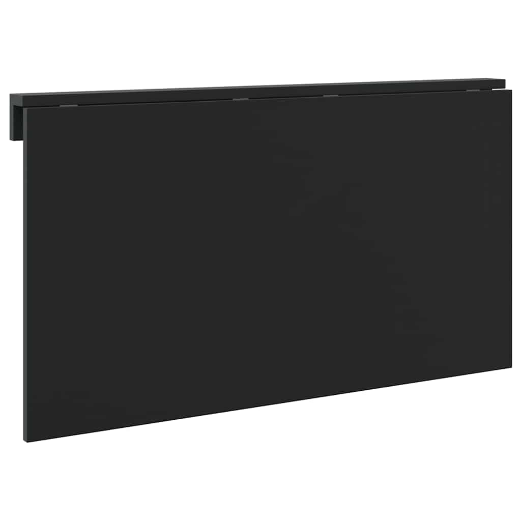 Folding Wall Table Black 100x60x56 cm Engineered Wood