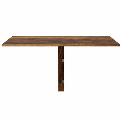 Folding Wall Table Smoked Oak 100x60x56 cm Engineered Wood