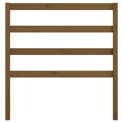Bed Headboard | Honey brown | Solid pine wood | Standard | Bed Headboard