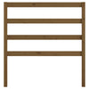 Bed Headboard Honey Brown 96x4x100 cm Solid Wood Pine