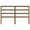 Bed Headboard Honey Brown 166x4x100 cm Solid Wood Pine