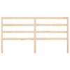 Bed Headboard 206x4x100 cm Solid Wood Pine