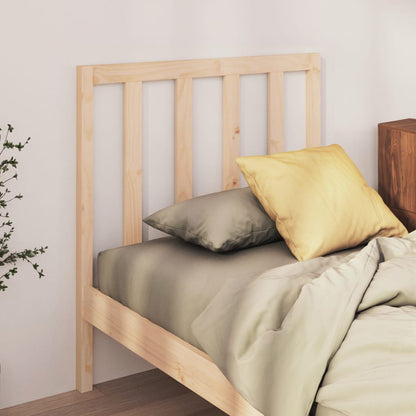 Bed Headboard | Wood | Solid Pine Wood | Standard | Simple