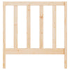 Bed Headboard 96x4x100 cm Solid Wood Pine