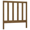 Bed Headboard Honey Brown 96x4x100 cm Solid Wood Pine