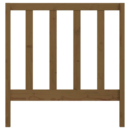 Bed Headboard | Honey Brown | Solid Pine Wood | Medium | Bed Headboard