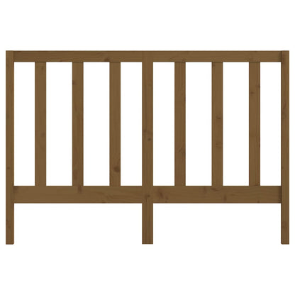 Bed Headboard Honey Brown 146x4x100 cm Solid Wood Pine