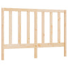 Bed Headboard 166x4x100 cm Solid Wood Pine