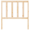 Bed Headboard 96x4x100 cm Solid Wood Pine