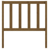 Bed Headboard Honey Brown 96x4x100 cm Solid Wood Pine