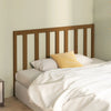 Bed Headboard Honey Brown 156x4x100 cm Solid Wood Pine